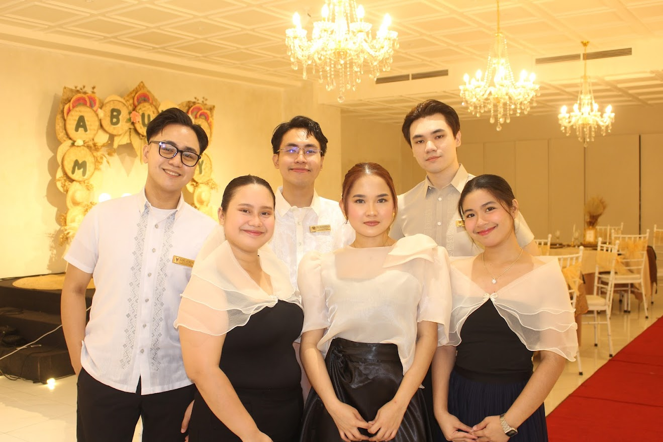 Angela with her event team