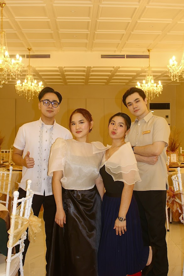 Group photo at a formal event